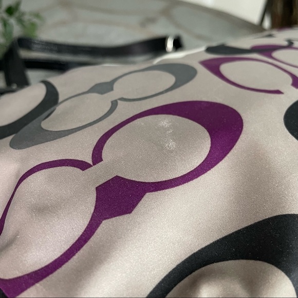 COACH SOHO OPTIC PRINT LARGE SIGNATURE LOGO HOBO F19444 SV/MULTICOLOR MSRP $398 - Picture 9 of 14